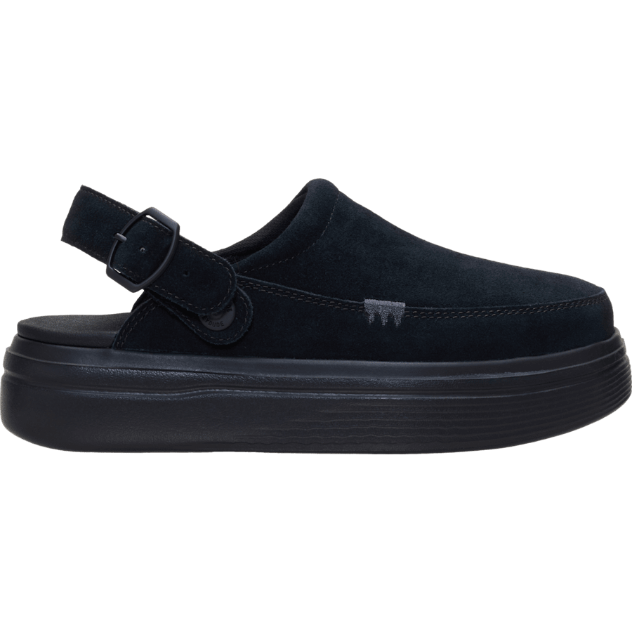 Black / Black Austin Lift Clog - Side - HEYDUDE