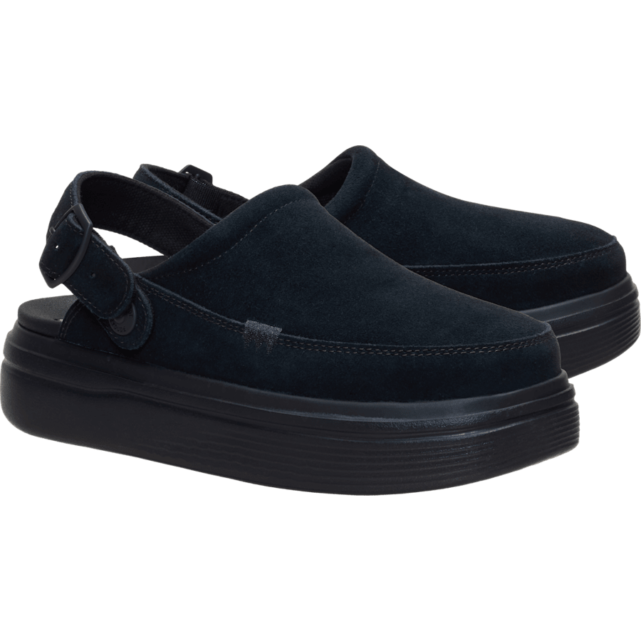 Black / Black Austin Lift Clog - Pair - HEYDUDE