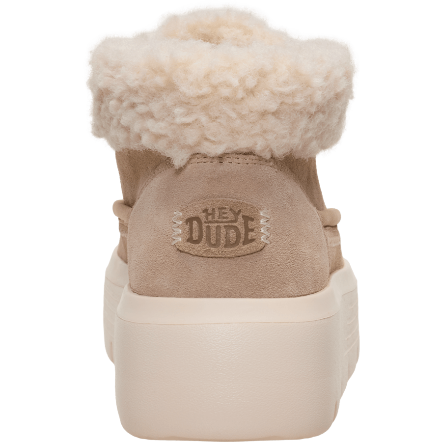 Sesame Austin Edge Lounge Suede - Back - HEYDUDE