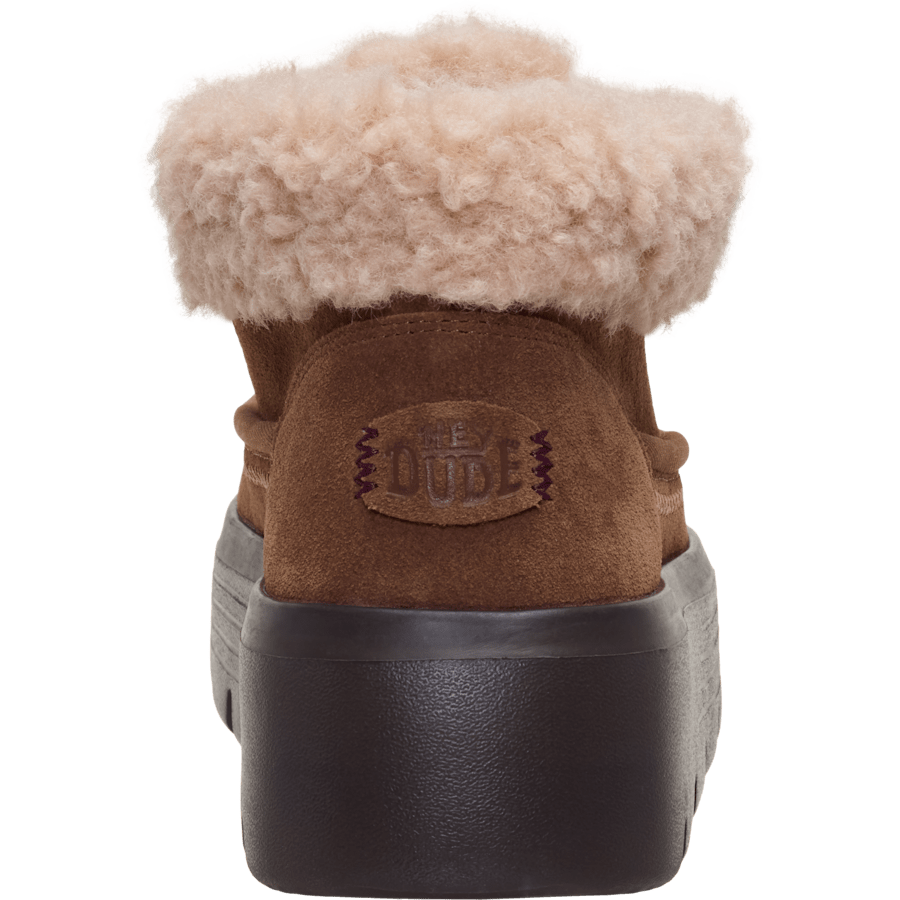 Cognac Austin Edge Lounge Suede - Zurück - HEYDUDE