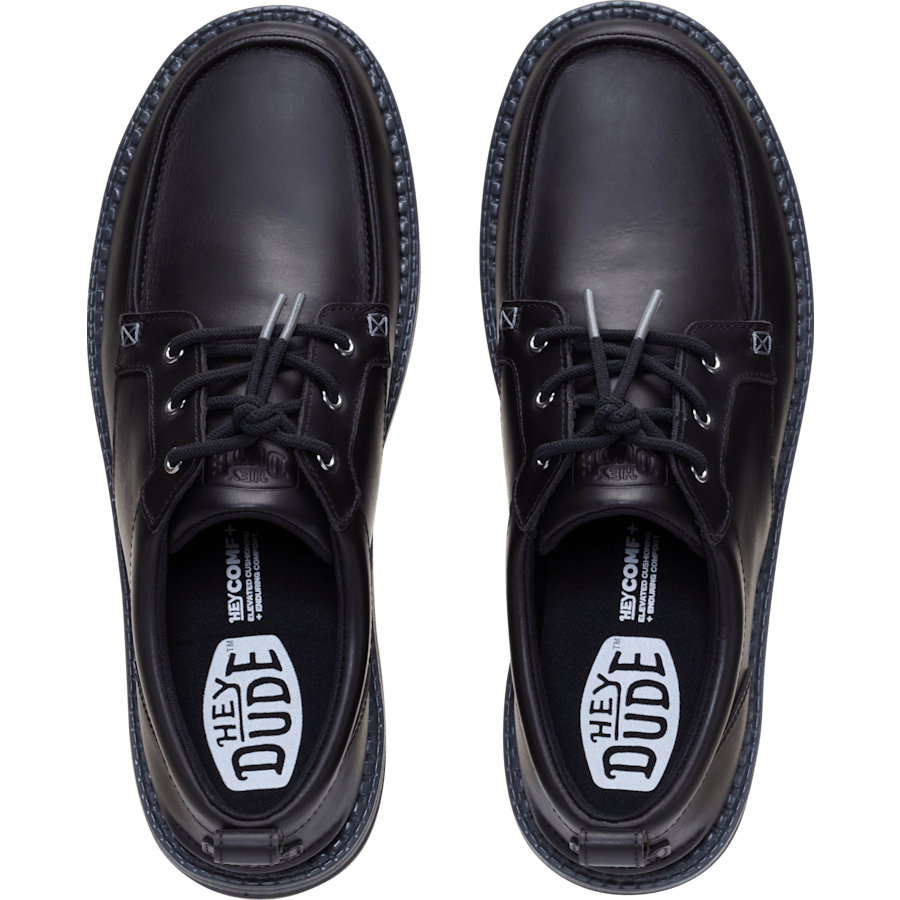 Kleur Flint Moc Leather - Bovenkant - HEYDUDE