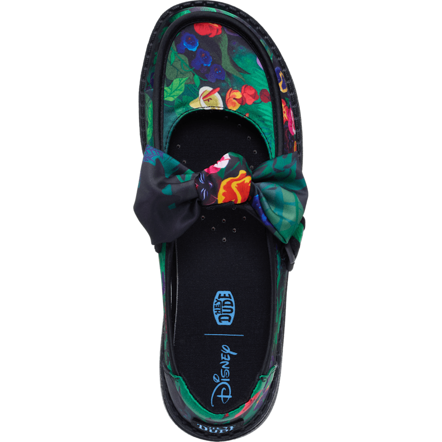 Black Multi/Black Wendy Jane Wonderland Flowers - Top - HEYDUDE