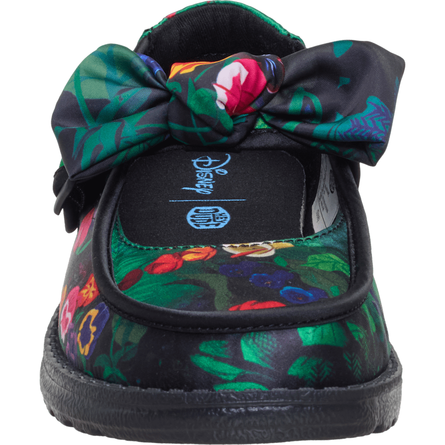 Black Multi/Black Wendy Jane Wonderland Flowers - Front - HEYDUDE