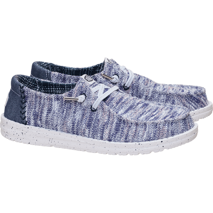 Colour Wendy Knit Shimmer - Pair - HEYDUDE
