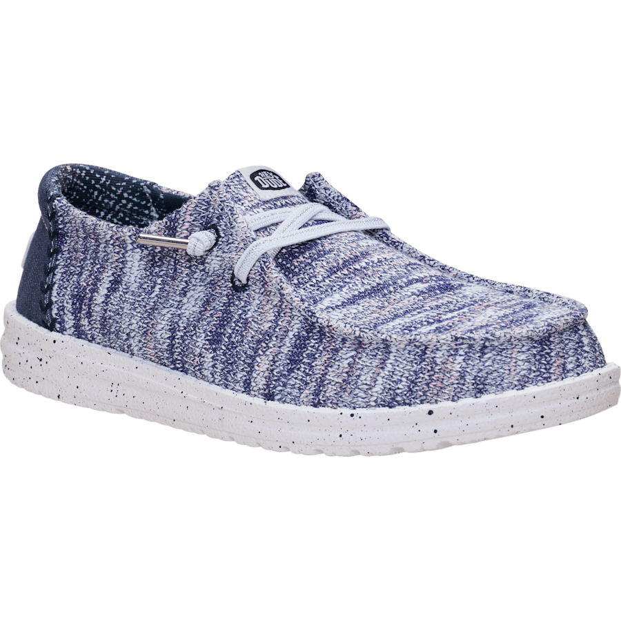 Colour Wendy Knit Shimmer - Angle - HEYDUDE
