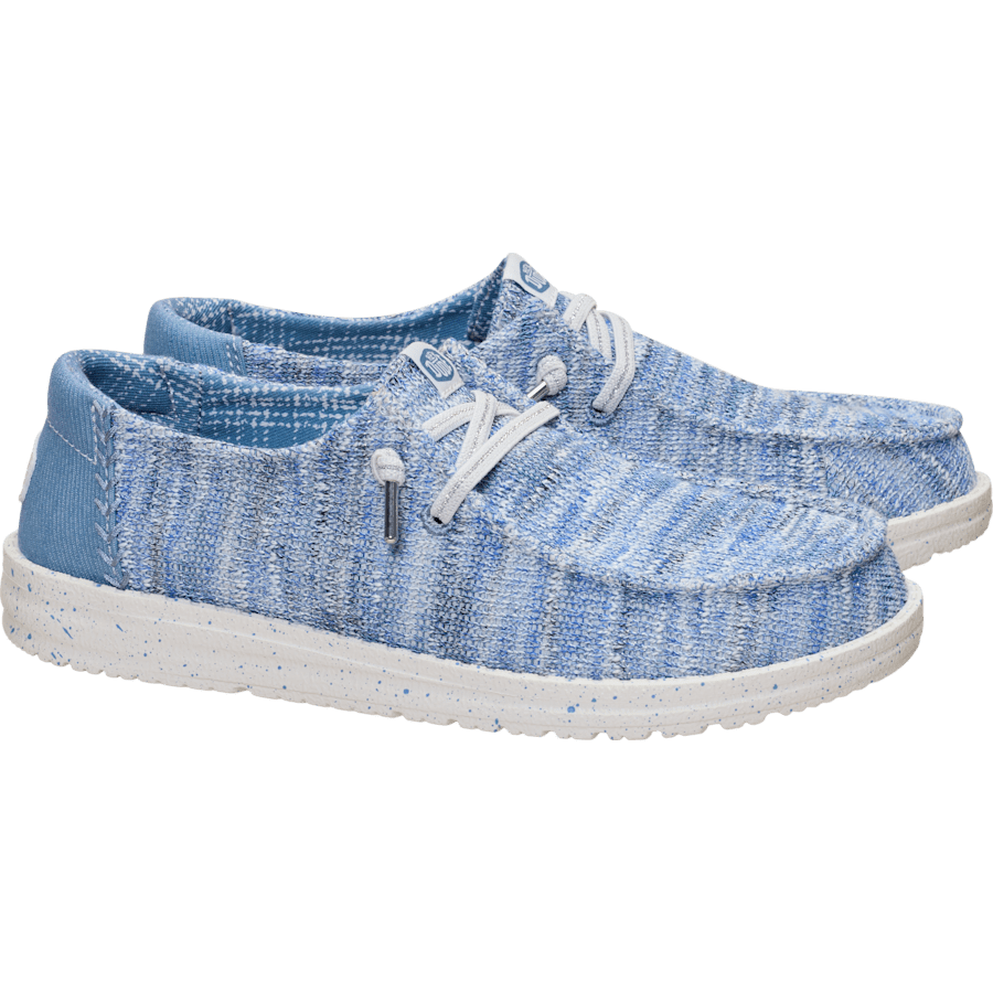 Colour Wendy Knit Shimmer - Pair - HEYDUDE