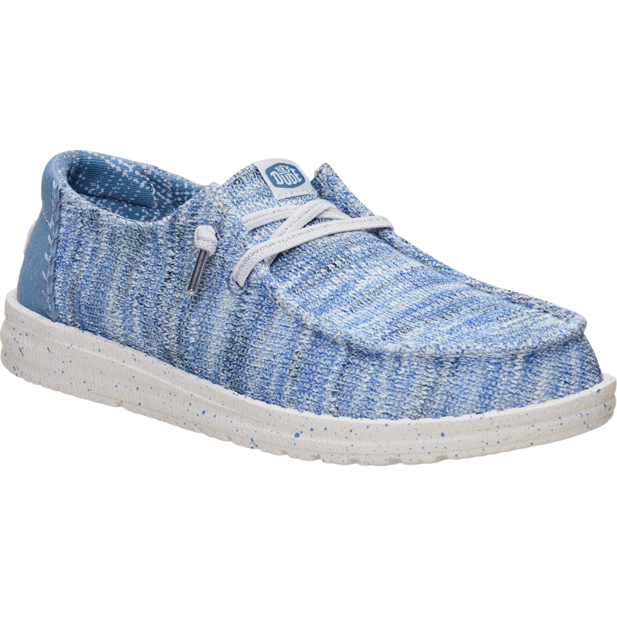Colour Wendy Knit Shimmer - Angle - HEYDUDE