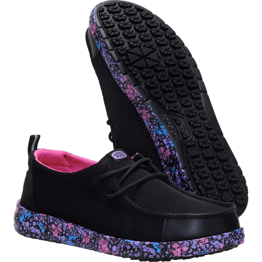 Black / Multi Wendy Work CE Floral - Bottom - HEYDUDE