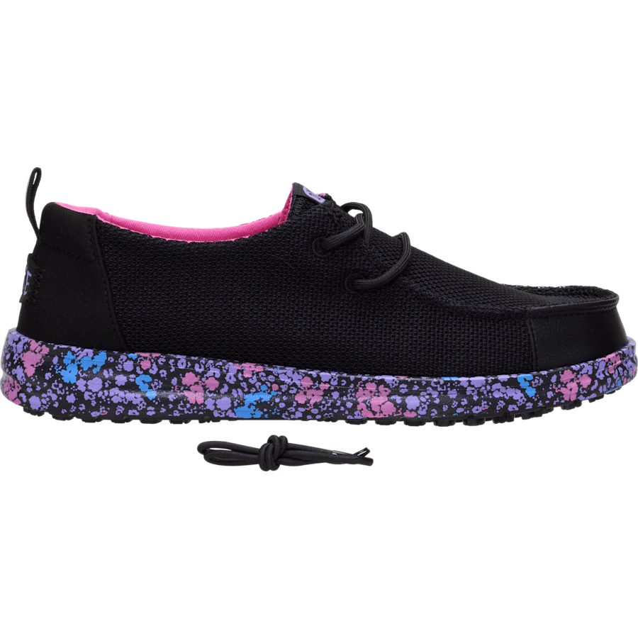 Black / Multi Wendy Work CE Floral - Lifestyle - HEYDUDE