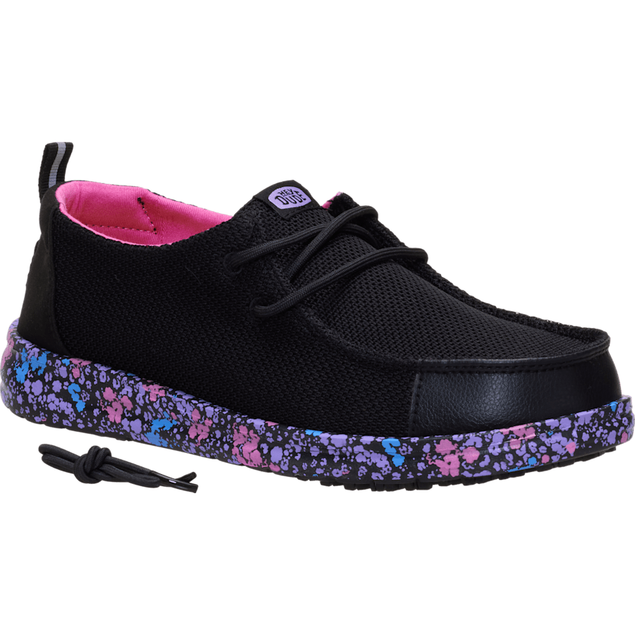 Black / Multi Wendy Work CE Floral - Lifestyle - HEYDUDE