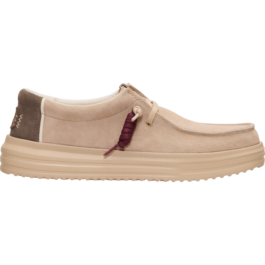 Sesame / Multi REV Suede - Côté - HEYDUDE