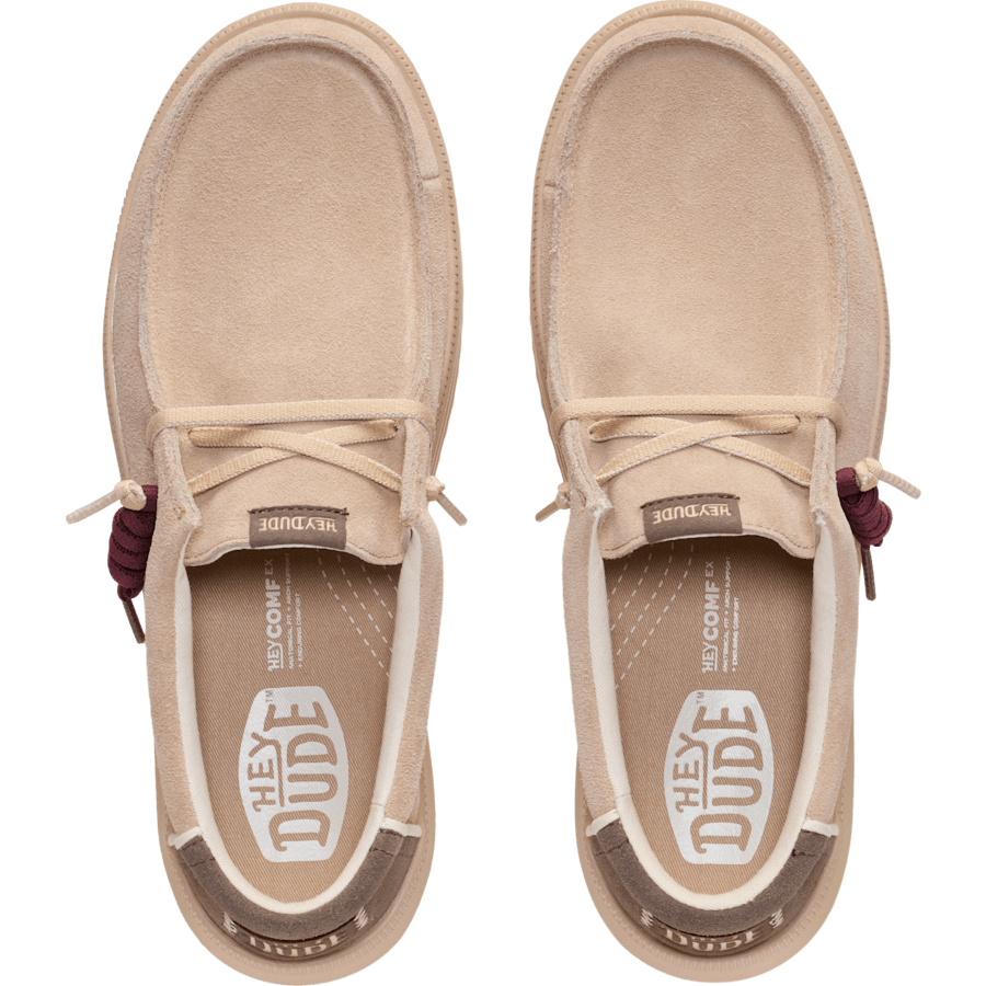 Sesame / Multi REV Suede - Dessus - HEYDUDE
