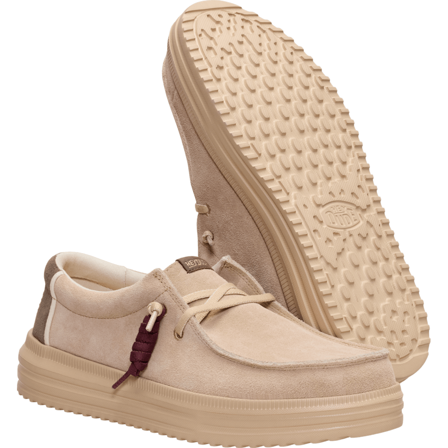 Sesame / Multi REV Suede - Dessous - HEYDUDE