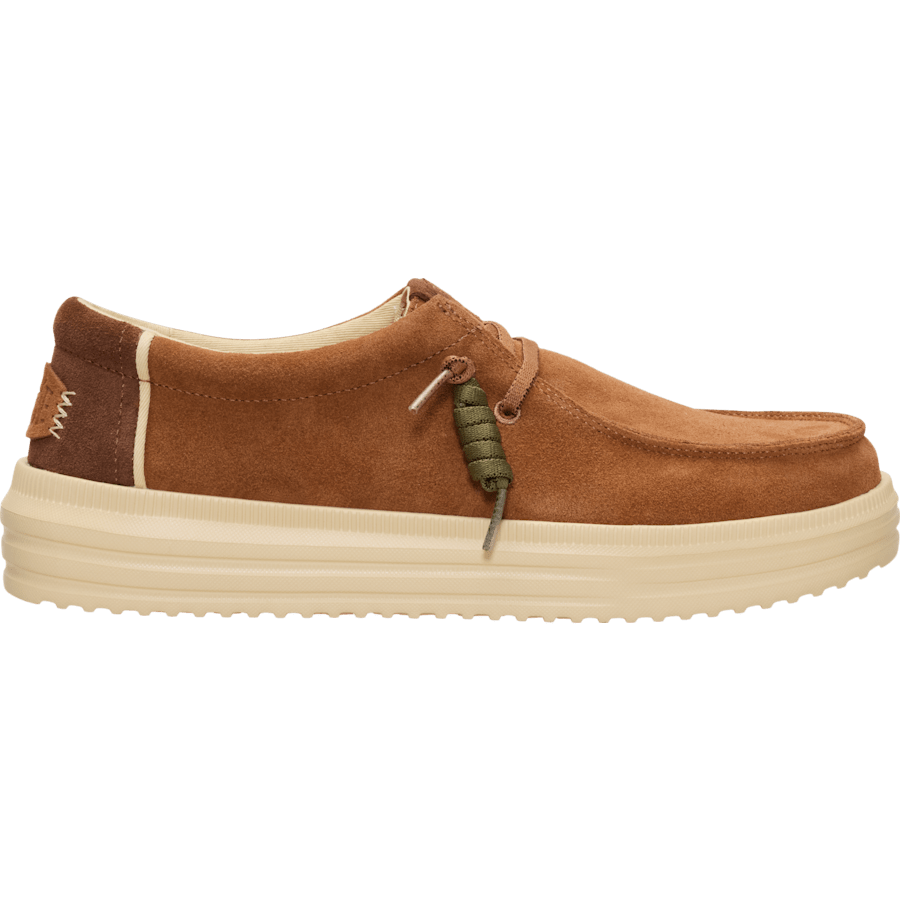 Kleur REV Suede - Zijkant - HEYDUDE