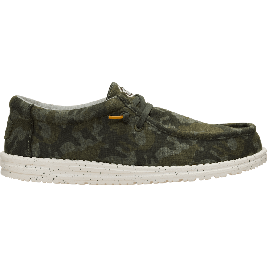 Couleur Wally Stretch Jersey Camo - Côté - HEYDUDE