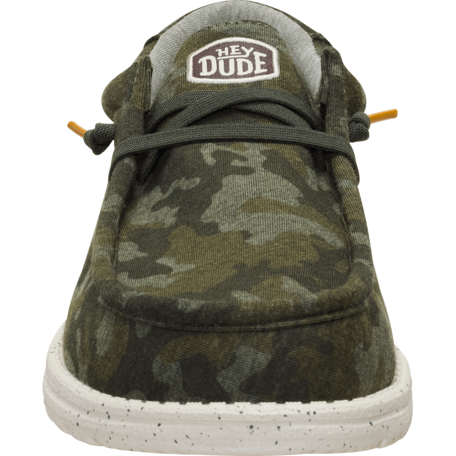 Couleur Wally Stretch Jersey Camo - Avant - HEYDUDE
