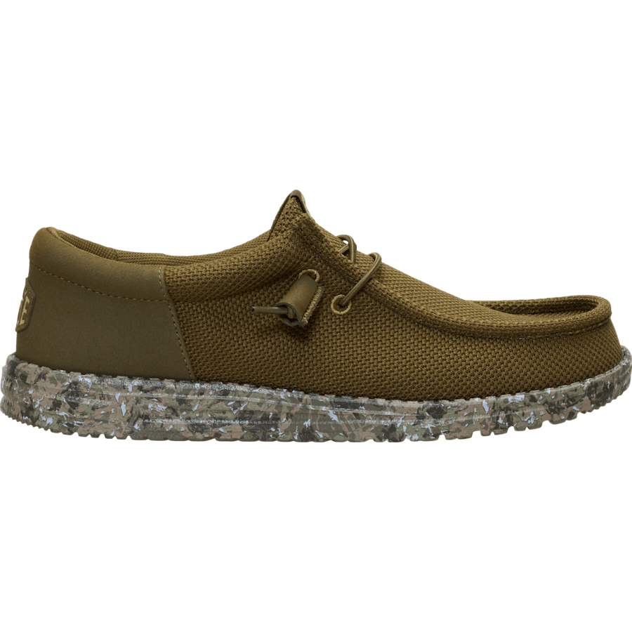 Dark Olive / Multi Wally Funk Mesh Field Camo - Côté - HEYDUDE
