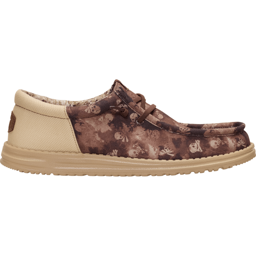 Shaved Chocolate / Multi Wally Funk Distressed Skulls - Côté - HEYDUDE