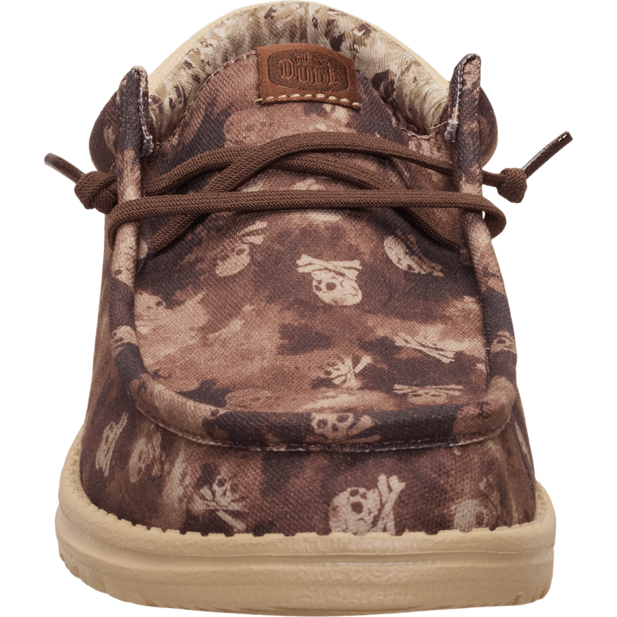 Shaved Chocolate / Multi Wally Funk Distressed Skulls - Avant - HEYDUDE