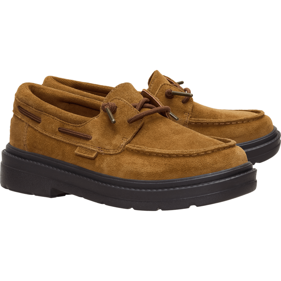 Brown Sienna Boat Suede - Paire - HEYDUDE