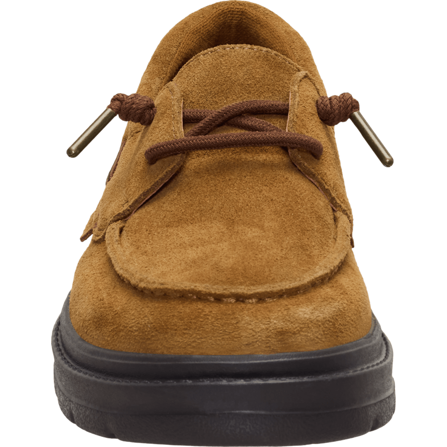 Brown Sienna Boat Suede - Avant - HEYDUDE