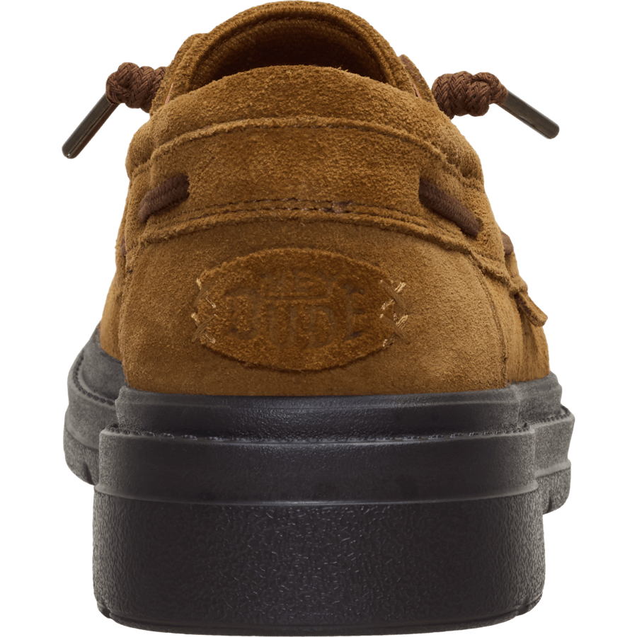 Brown Sienna Boat Suede - En arrière - HEYDUDE