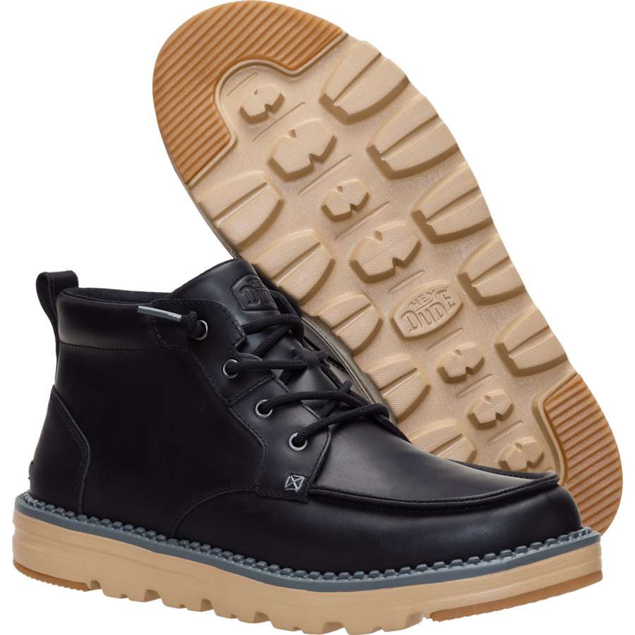 Colour Flint Boot Leather - Bottom - HEYDUDE