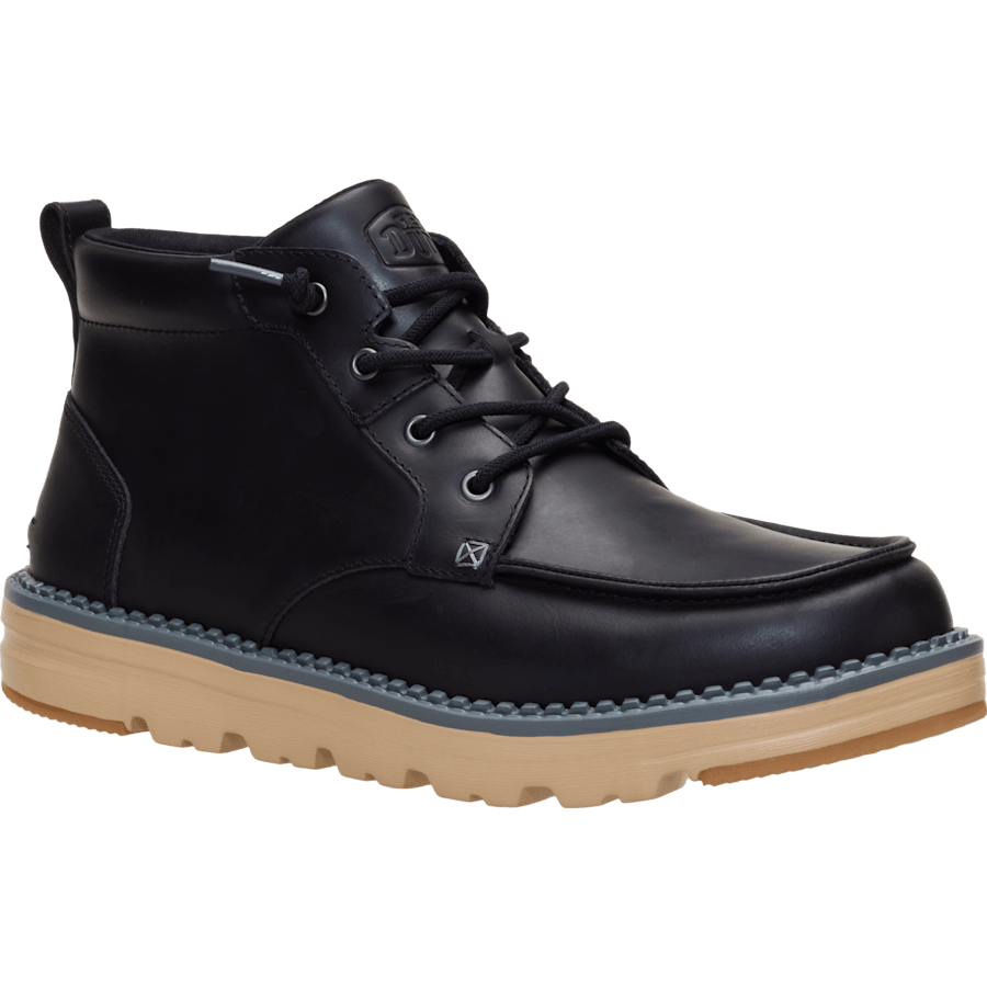 Colour Flint Boot Leather - Angle - HEYDUDE