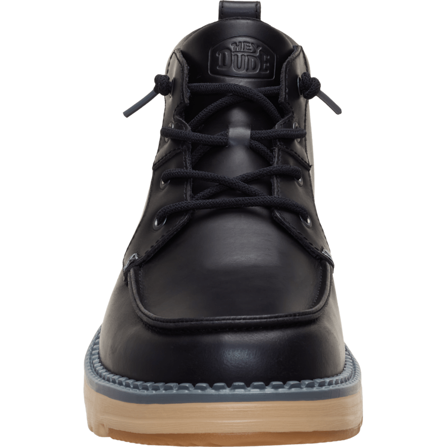 Colour Flint Boot Leather - Front - HEYDUDE