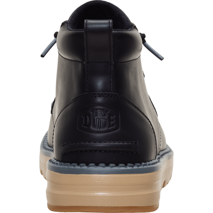 Colour Flint Boot Leather - Back - HEYDUDE