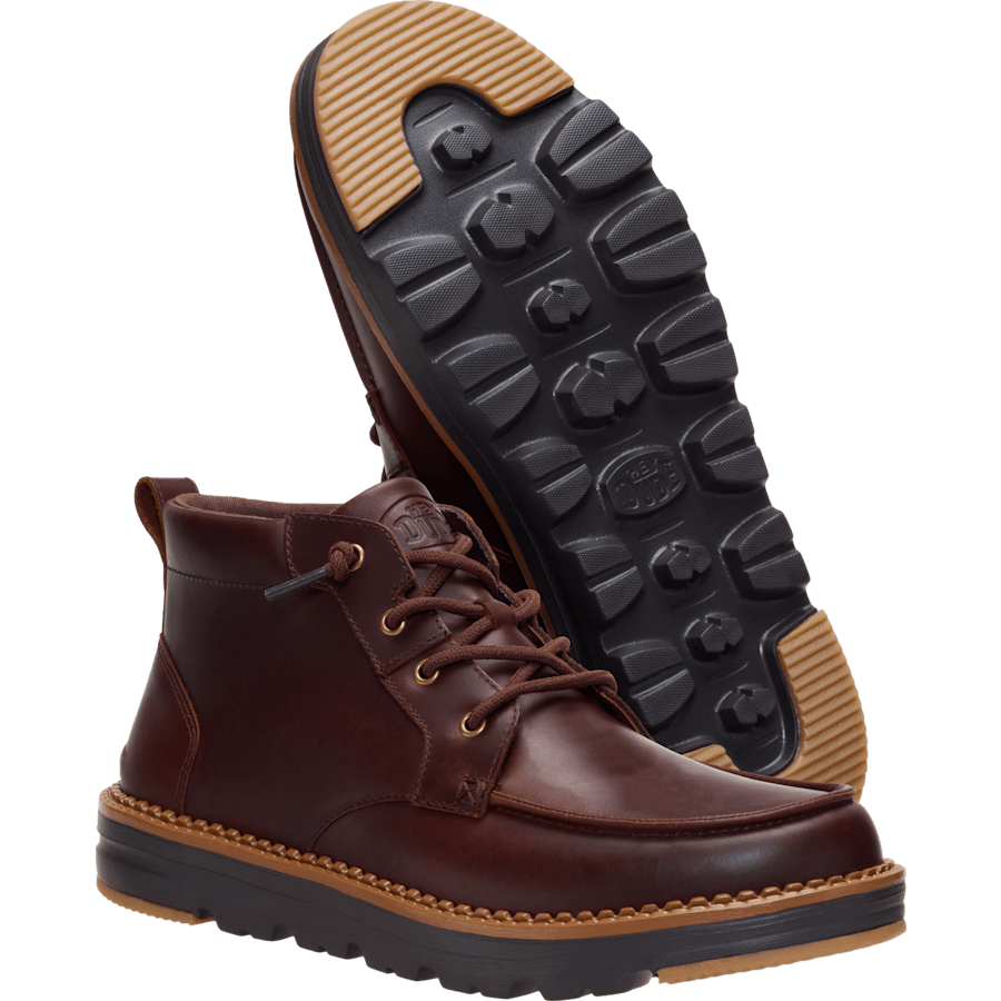 Colour Flint Boot Leather - Bottom - HEYDUDE