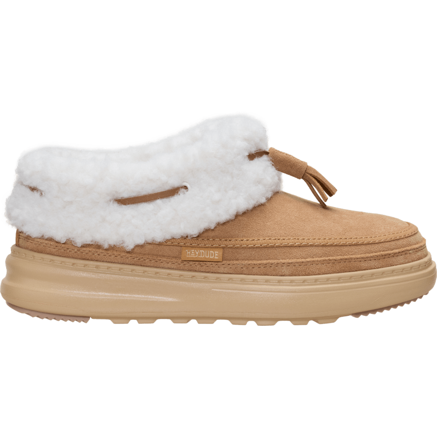 Tan Remi Toastee Lo Tassel - Side - HEYDUDE