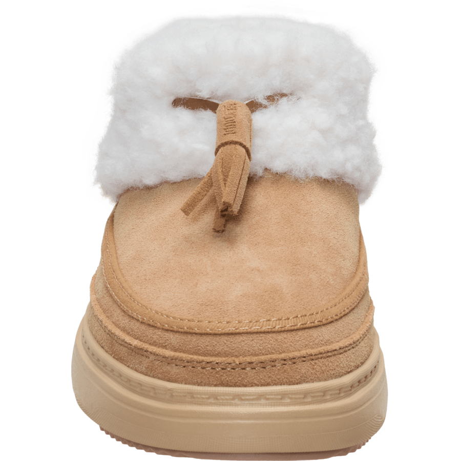 Tan Remi Toastee Lo Tassel - Front - HEYDUDE