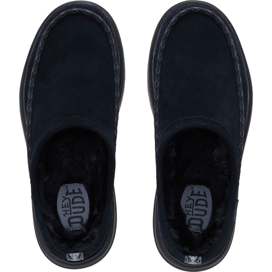 Kleur Remi Toastee Clog Suede - Bovenkant - HEYDUDE