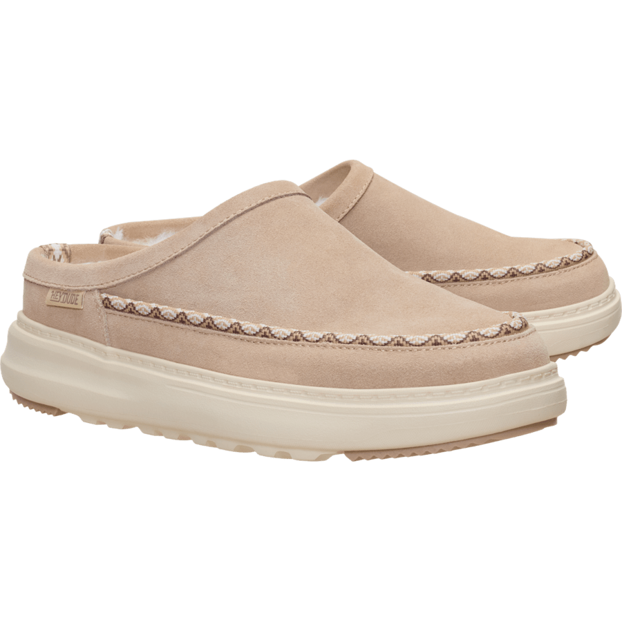 Sesame Remi Toastee Clog Suede - Paire - HEYDUDE