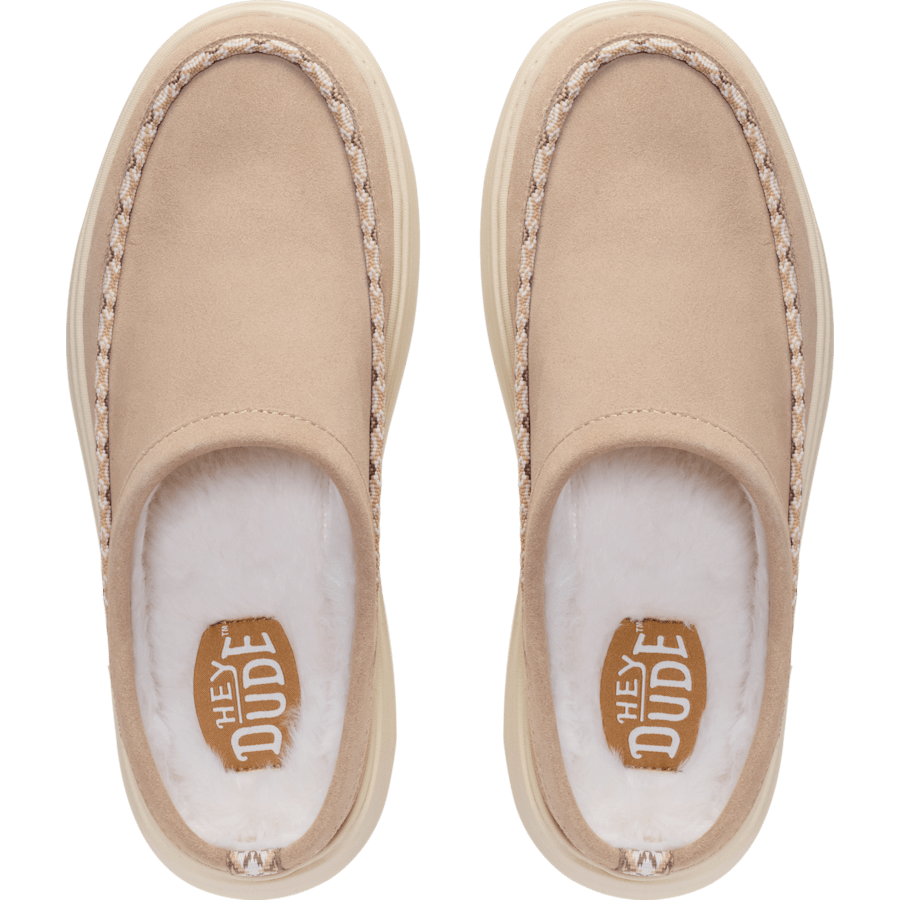 Sesame Remi Toastee Clog Suede - Dessus - HEYDUDE