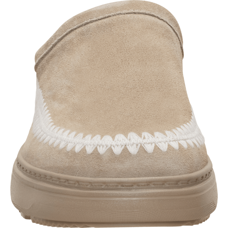 Kleur Remi Toastee Clog Suede - Voorkant - HEYDUDE