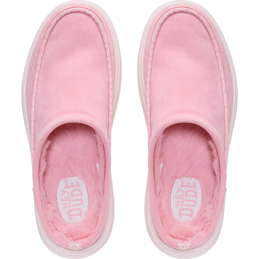 Kleur Remi Toastee Clog Suede - Bovenkant - HEYDUDE