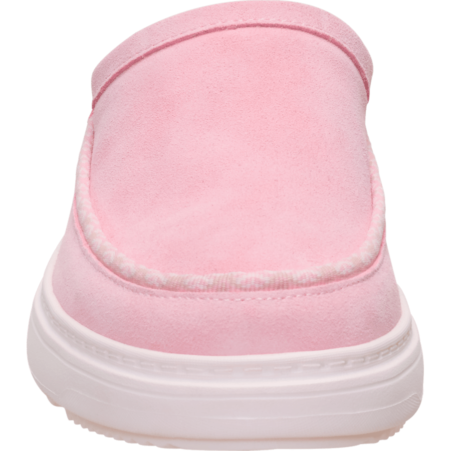 Kleur Remi Toastee Clog Suede - Voorkant - HEYDUDE