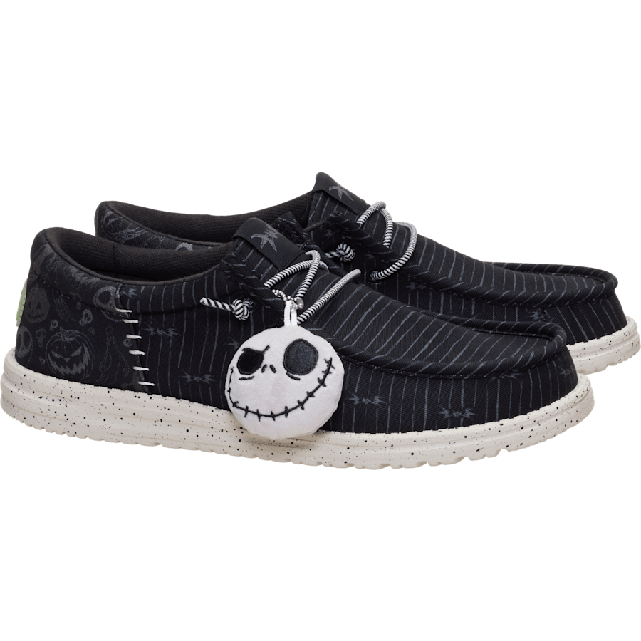 Black / Multi Wally Funk x The Nightmare Before Christmas Jack Skellington - Pair - HEYDUDE
