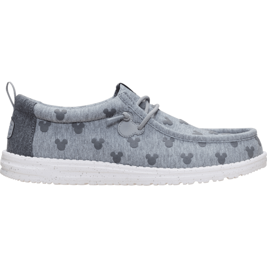 Grey / Multi Wally Stretch Jersey x Disney's Mickey Mouse - Côté - HEYDUDE