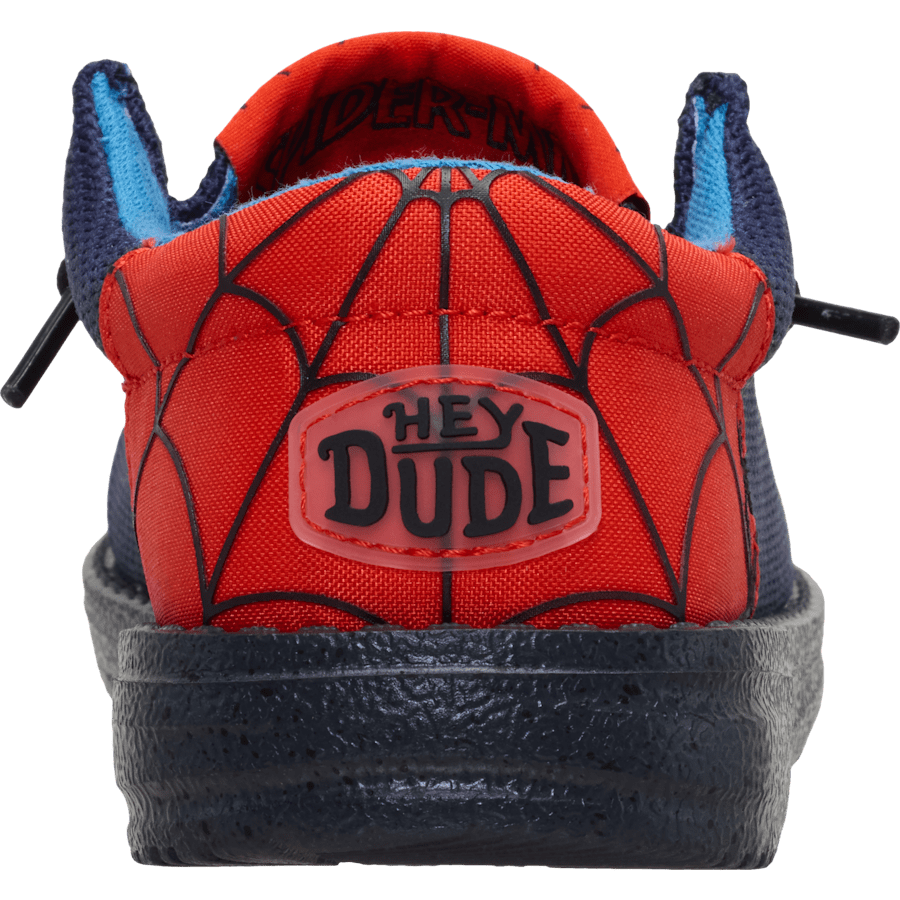 Navy / Red Wally Funk Youth x Spider-Man - En arrière - HEYDUDE