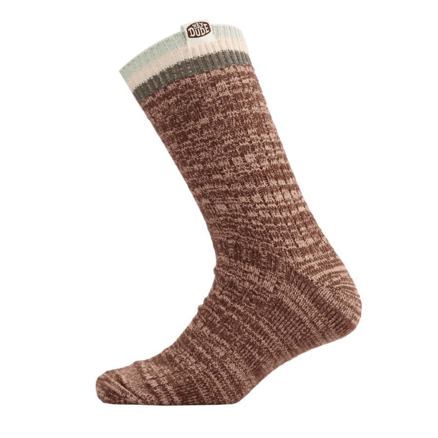 Dark Slate HEYDUDE Super Soft Crew 3 Pack - Bottom - HEYDUDE