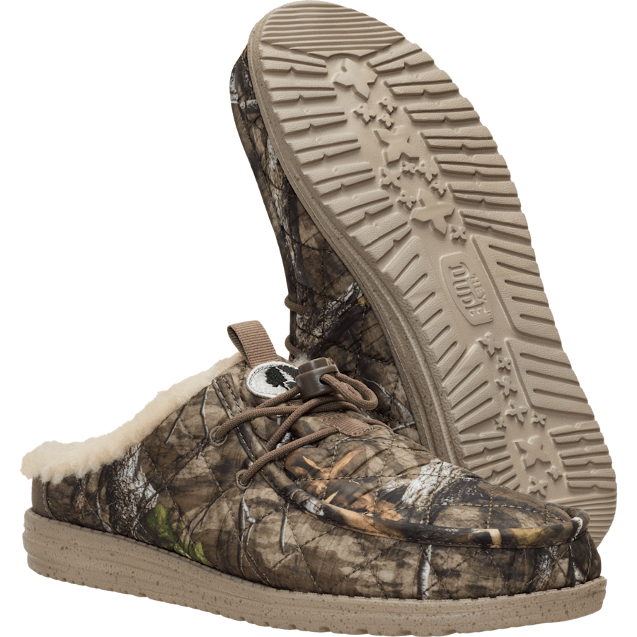 Camouflage Wally Camp Slip x Mossy Oak Country Roots - Dessous - HEYDUDE