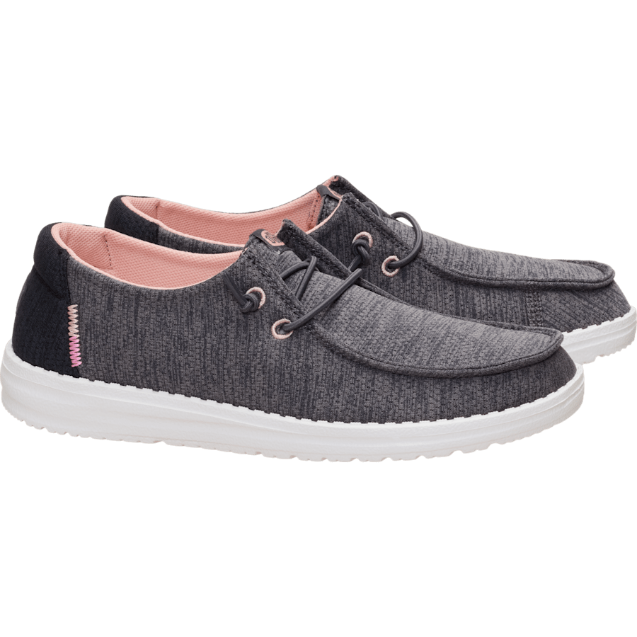 Black Oyster Wendy Heathered Mix - Pair - HEYDUDE