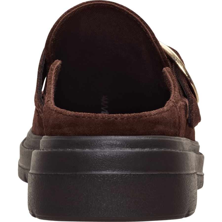 Shaved Chocolate Sienna Clog Suede - Terug - HEYDUDE