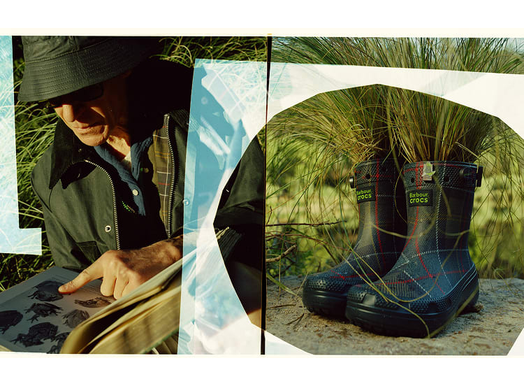 バブアービデイル✕クロックス Barbour × Crocs》【BEDALE / ビデイル】ワックス ジャケット