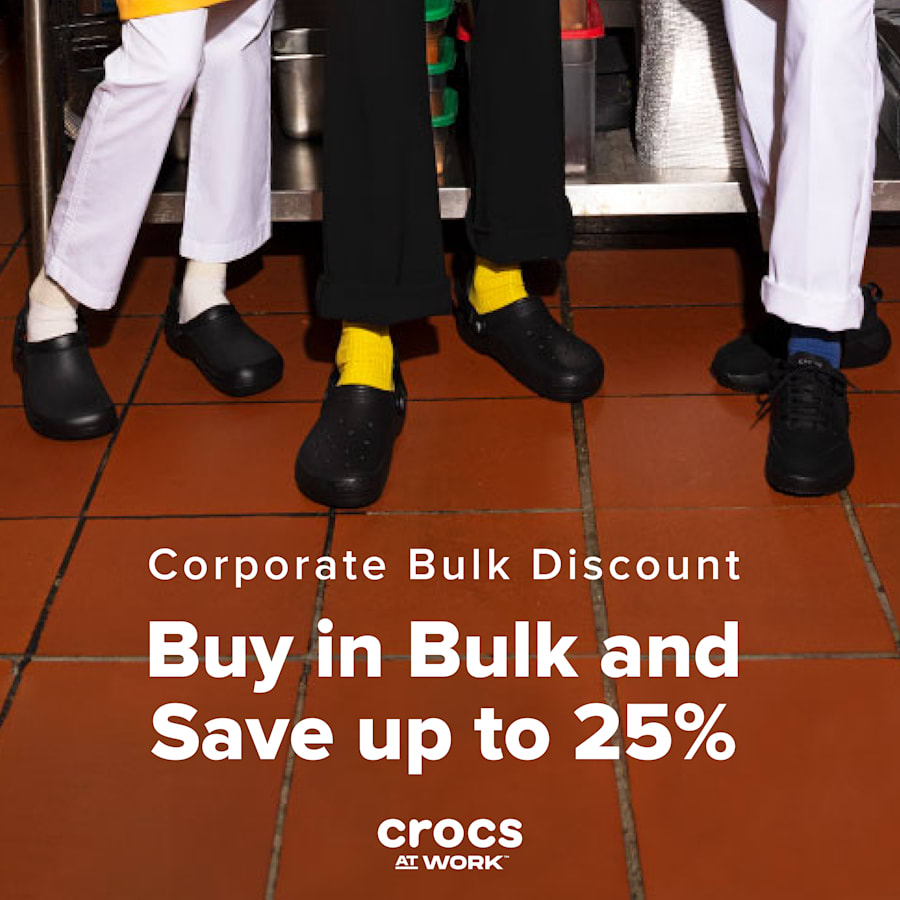 Corporate Discount Crocs Singapore