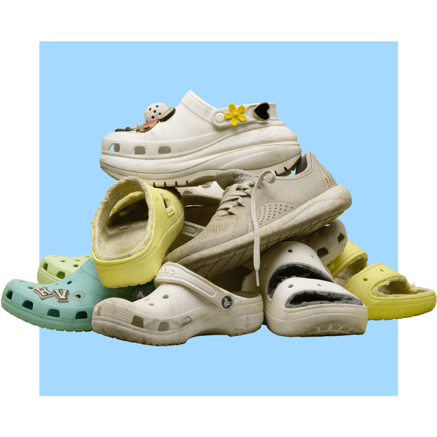 Croslite material crocs sales