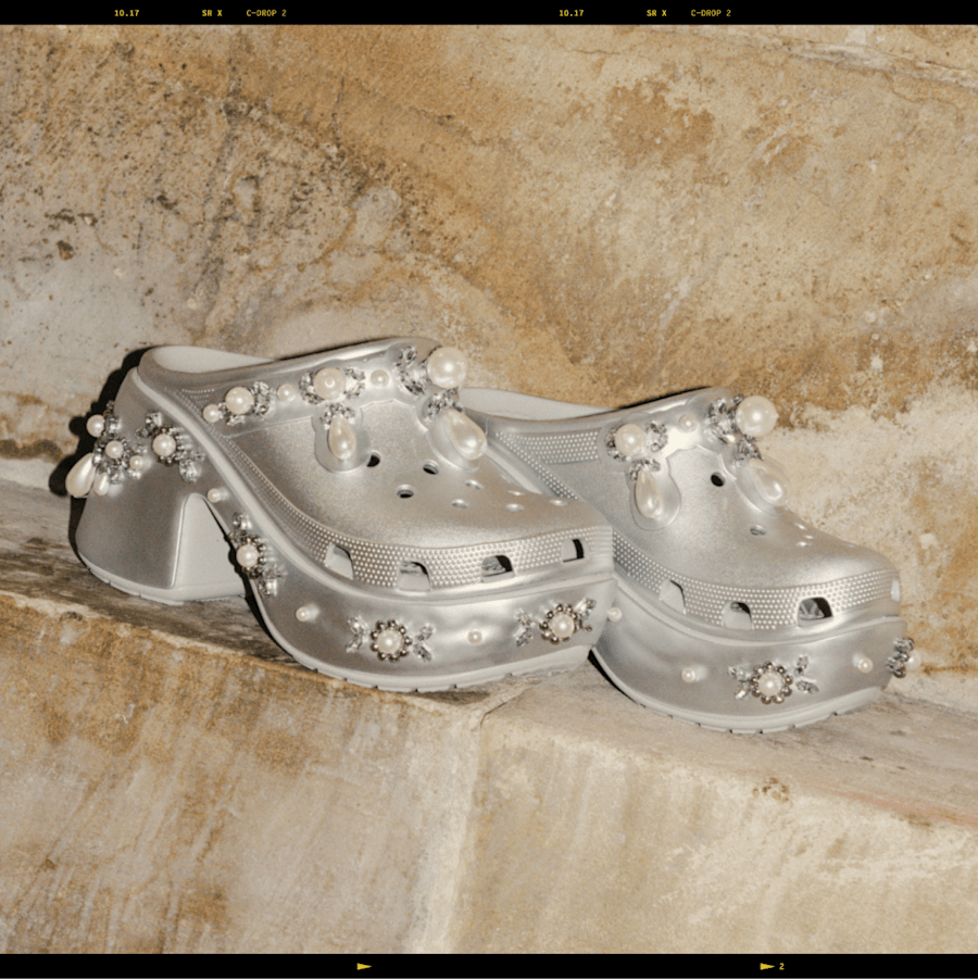 Simone Rocha x Crocs 24㎝シモーネロシャ×クロックス - サンダル 